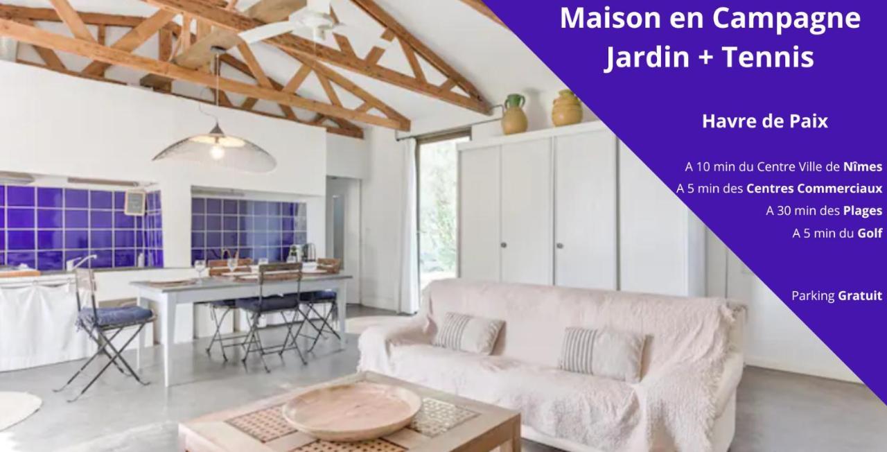 Casa Cote Sud - Mas Bois Fontaine Villa Nimes Ngoại thất bức ảnh